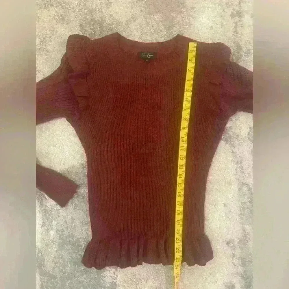 Women’s Burgundy Jessica Simpson Sweater